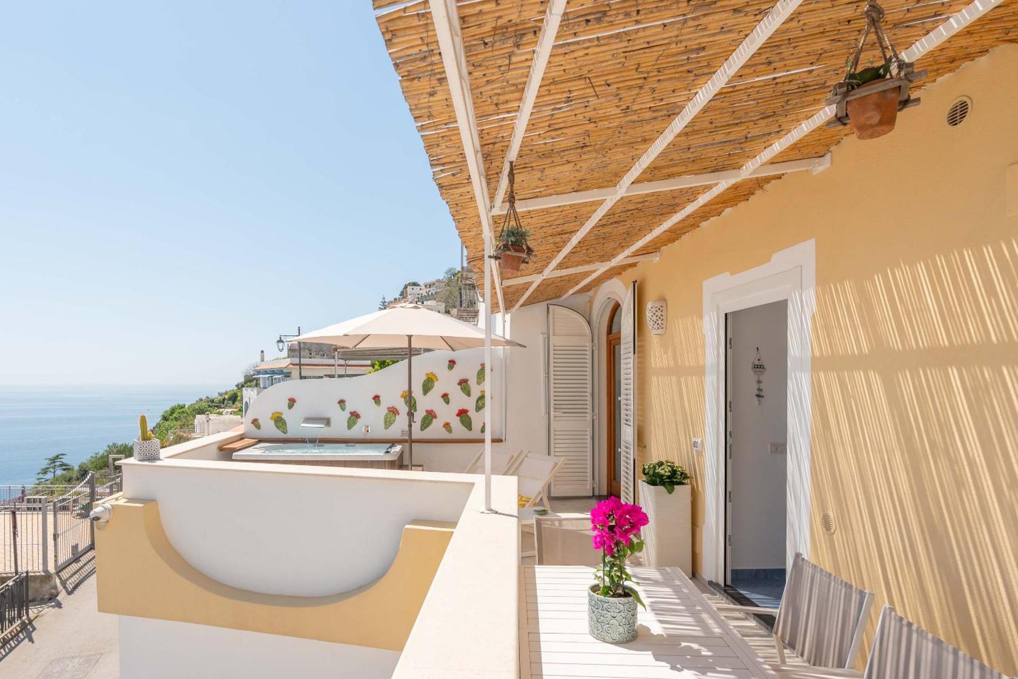 Villa Marea Praiano Eksteriør billede